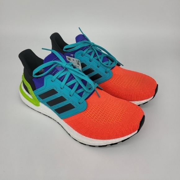 Adidas ULTRABOOST 20 'WHAT THE SOLAR RED' Men's Running Shoes Size 8 - Picture 6 of 7